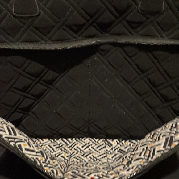 Vera Bradley Bags Vera Bradley Black Quilted Overnight Bag Poshmark